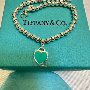 Tiffany & Co. Silver Heart Bracelet